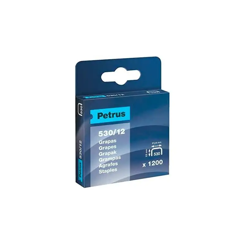 (77516) PETRUS GRAPAS 530/12 COBREADAS -CAJA DE 1200