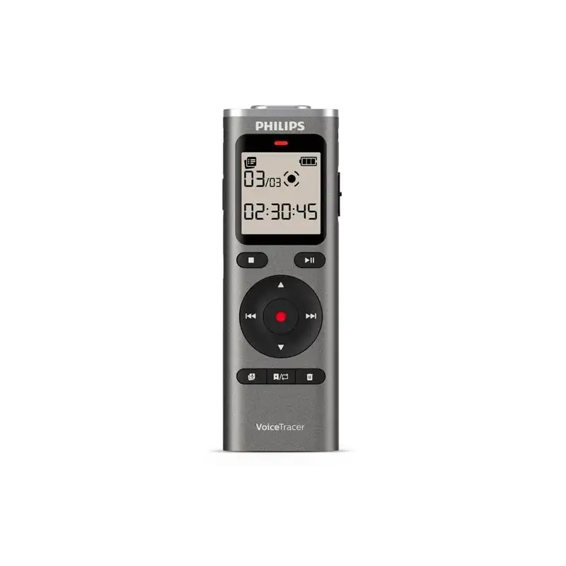 (DVT-1170) PHILIPS GRABADORA DIGITAL 8GB Y CONEXION USB-A C/ ENTRADA MICRO SD