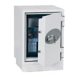 (DS2002E) PHOENIX CAJA DE SEGURIDAD IGNIFUGA DATACARE 600X470X470MM 18L CERRADURA ELECTRÓNICA BLANCO