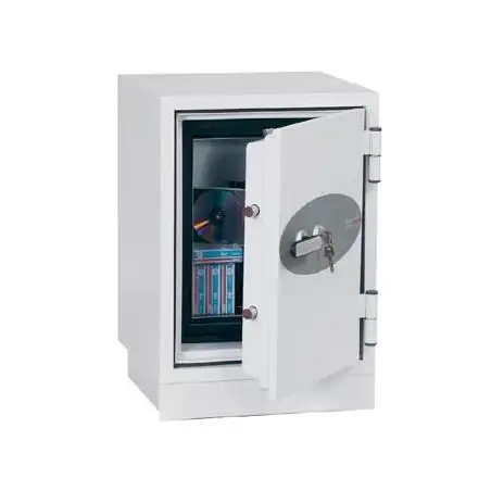 (DS2002E) PHOENIX CAJA DE SEGURIDAD IGNIFUGA DATACARE 600X470X470MM 18L CERRADURA ELECTRÓNICA BLANCO