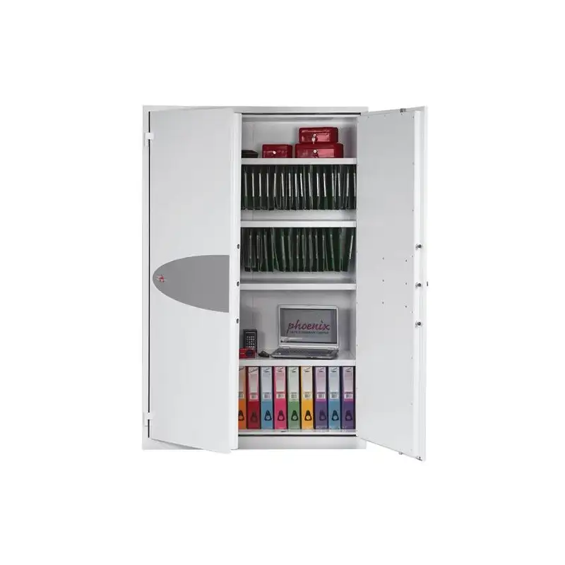 (FS1514E S2) PHOENIX ARMARIO DE SEGURIDAD IGNIFUGO FIRE RANGER 1950X1250X520MM 851L CERRADURA ELECTRÓNICA BLANCO