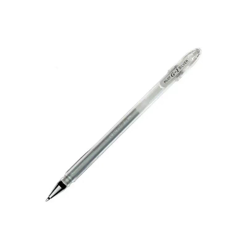 (BL-G1-7T-SI) PILOT ROLLER TINTA GEL G-1 0.7MM PLATA