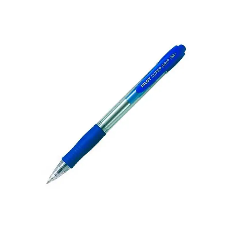 (BPGP-10R-M-L) PILOT BOLÍGRAFO SUPERGRIP M AZUL CUERPO AZUL