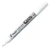 (SC-W-M) PILOT MARCADOR PERMANENTE DESECHABLE BLANCO MEDIO