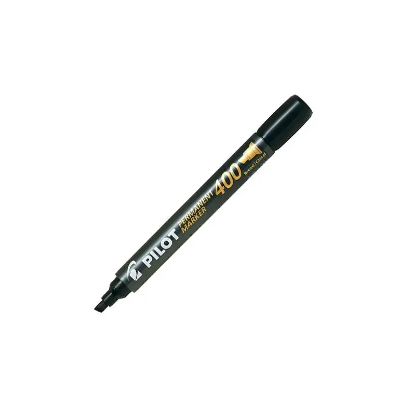 (SCA-400-B) PILOT MARCADOR PERMANENTE SCA-400 PUNTA BISELADA NEGRO