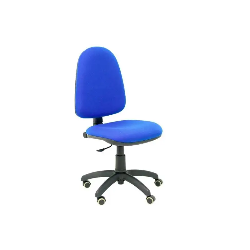 (04CPBALI229RP) PIQUERAS Y CRESPO SILLA AYNA GIRATORIA C.PERMANENTE RUEDAS DE PARQUÉ TEJIDO BALI AZUL