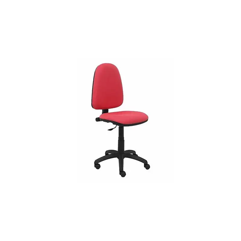 (04CPBALI350) PIQUERAS Y CRESPO SILLA AYNA GIRATORIA C.PERMANENTE SIN BRAZOS TEJIDO BALI ROJO