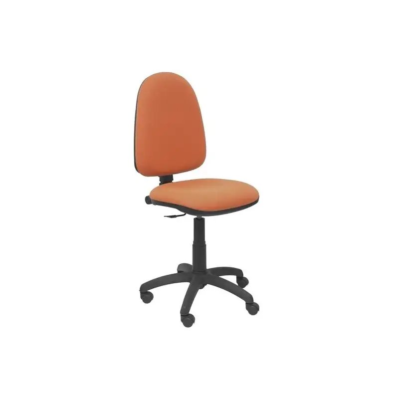 (04CPBALI363RP) PIQUERAS Y CRESPO SILLA AYNA GIRATORIA C.PERMANENTE RUEDAS DE PARQUÉ TEJIDO BALI MARRÓN