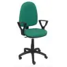 (04CPBALI456BGOLF) PIQUERAS Y CRESPO SILLA AYNA GIRATORIA C. PERMANENTE BRAZOS FIJOS TEJIDO BALI VERDE
