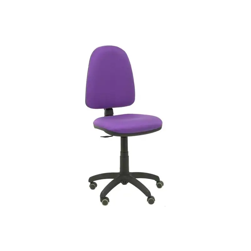 (04CPBALI82RP) PIQUERAS Y CRESPO SILLA AYNA GIRATORIA C.PERMANENTE RUEDAS DE PARQUÉ TEJIDO BALI LILA