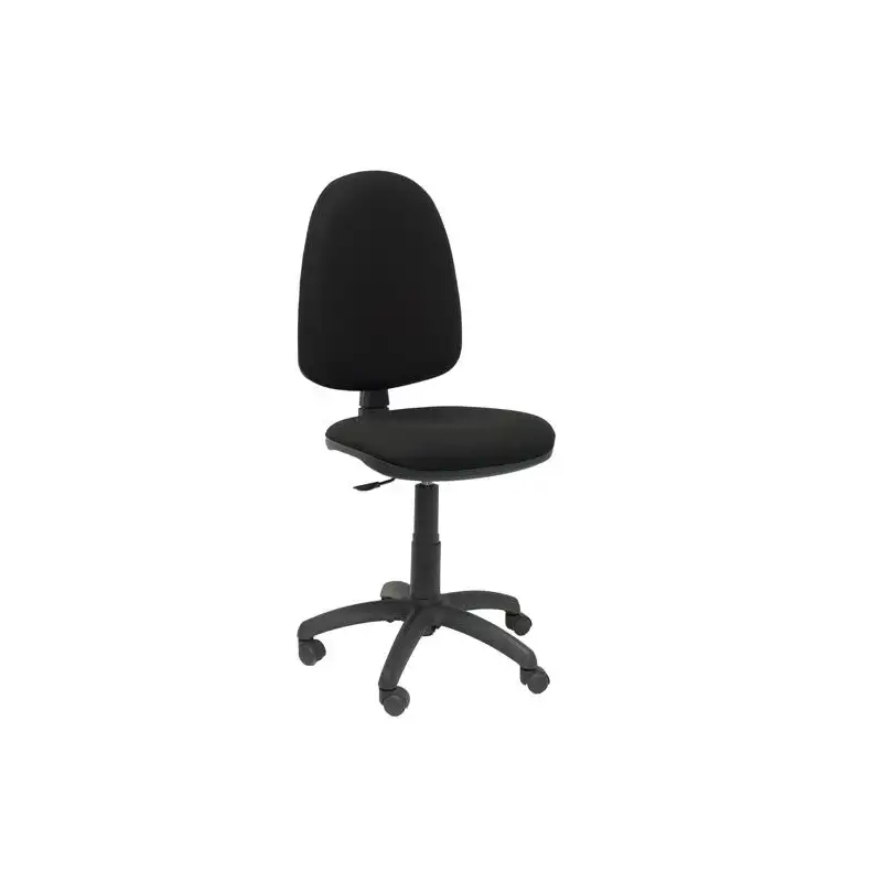 (04CPBALI840) PIQUERAS Y CRESPO SILLA AYNA GIRATORIA CONTACTO PERMANENTE TEJIDO BALI NEGRO