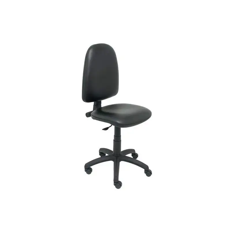 (04CPSPV14N) PIQUERAS Y CRESPO SILLA AYNA GIRATORIA C.PERMANENTE TAPIZADO SIMILPIEL NEGRO
