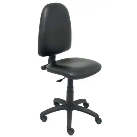 (04CPSPV14N) PIQUERAS Y CRESPO SILLA AYNA GIRATORIA C.PERMANENTE TAPIZADO SIMILPIEL NEGRO