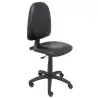 (04CPSPV14N) PIQUERAS Y CRESPO SILLA AYNA GIRATORIA C.PERMANENTE TAPIZADO SIMILPIEL NEGRO