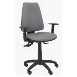 (14ASB220B10RN) PIQUERAS Y CRESPO SILLA ELCHE S ASINCRO BRAZOS REGULABLES TEJIDO BALI GRIS
