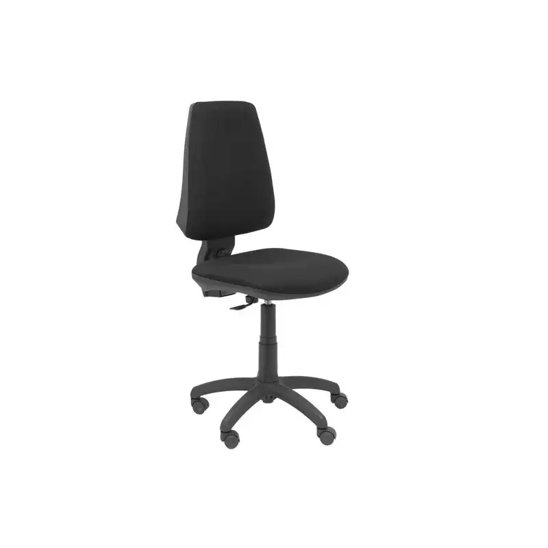 (14CPBALI840) PIQUERAS Y CRESPO SILLA ELCHE GIRATORIA CONTACTO PERMANENTE TEJIDO BALI NEGRO