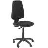 (14CPBALI840) PIQUERAS Y CRESPO SILLA ELCHE GIRATORIA CONTACTO PERMANENTE TEJIDO BALI NEGRO