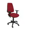 (14CPBALI933B10) PIQUERAS Y CRESPO SILLA ELCHE C.PERMANENTE BRAZOS REGULABLES TEJIDO BALI GRANATE