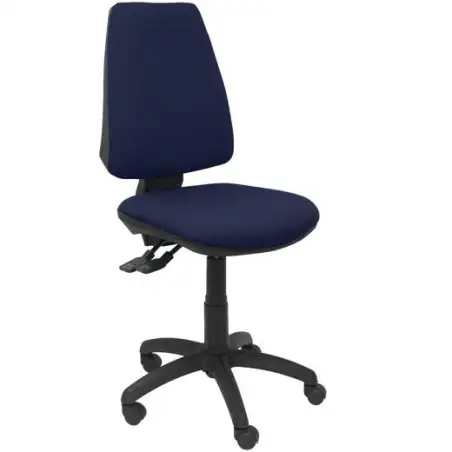 (14SBALI200) PIQUERAS Y CRESPO SILLA ELCHE GIRATORIA ASINCRO TEJIDO BALI AZUL MARINO