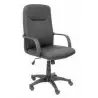 (261SPNE) PIQUERAS Y CRESPO SILLÓN DE DIRECCIÓN VILLA GIRATORIO BRAZOS FIJOS REGULABLE BASCULANTE NEGRO