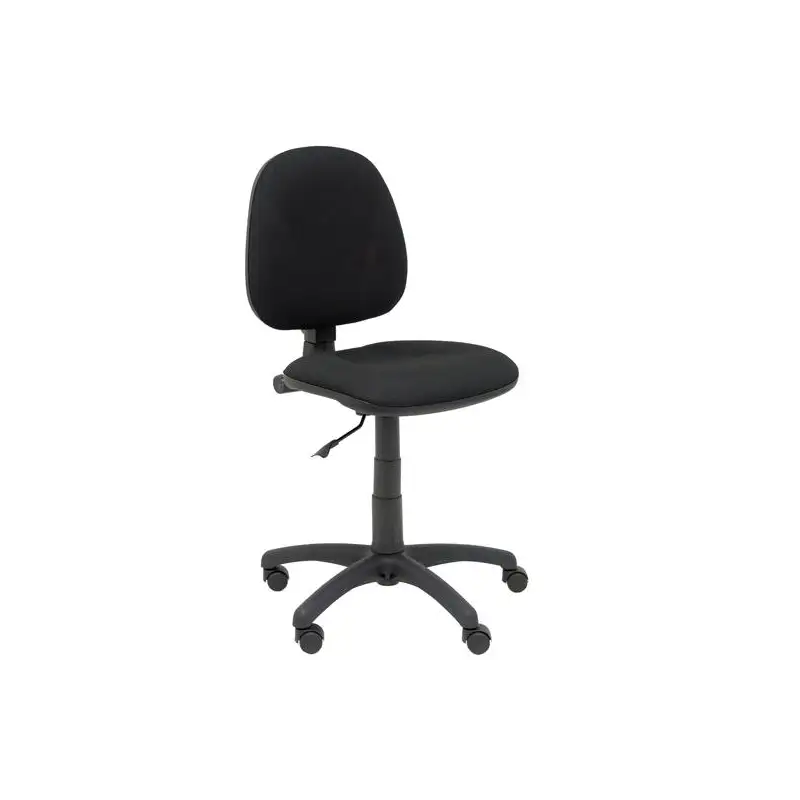 (267CPARAN840) PIQUERAS Y CRESPO SILLA ALCADOZO GIRATORIA CONTACTO PERMANENTE S/BRAZOS TEJIDO ARÁN NEGRO