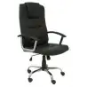 (280DBSPNE) PIQUERAS Y CRESPO SILLÓN DE DIRECCIÓN GUADALIMAR GIRATORIO BRAZOS FIJOS REGULABLE BASCULANTE NEGRO