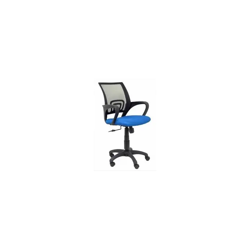 (312AZ) PIQUERAS Y CRESPO SILLA OPERATIVA VIANOS B/FIJOS RESPALDO MALLA ASIENTO BALI AZUL