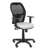 (345SM840B40B10CRN) PIQUERAS Y CRESPO SILLA ALOCÉN B/REGULABLES RESPALDO DE MALLA NEGRO ASIENTO BALI GRIS CLARO