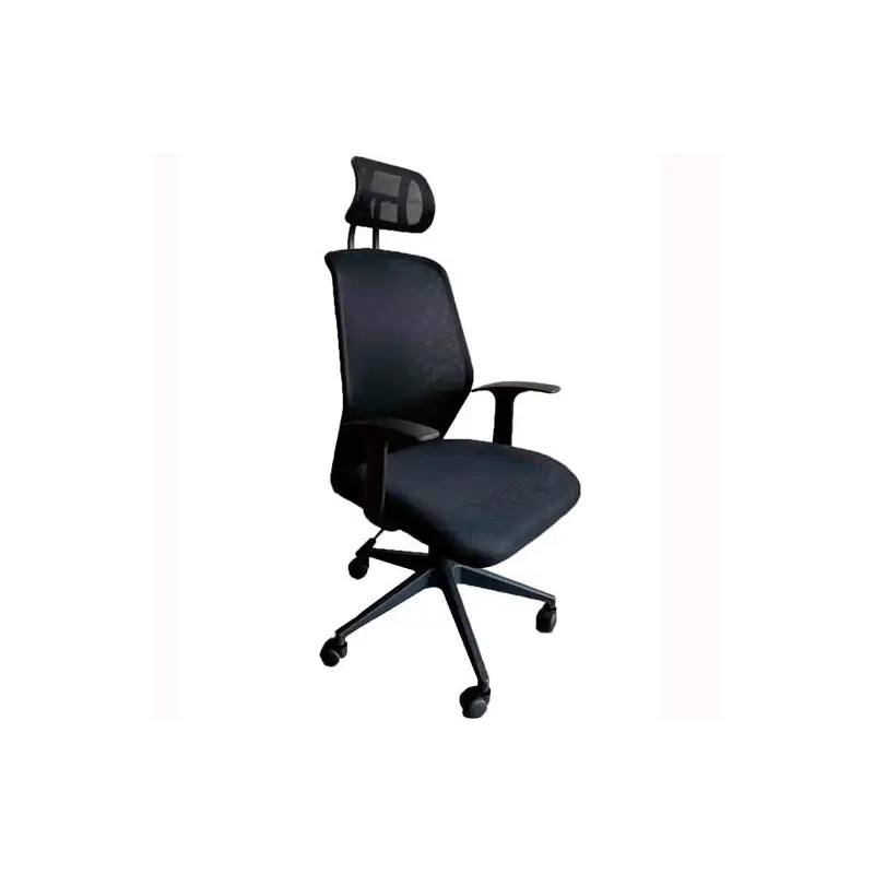 (370BM840A840RNC) PIQUERAS Y CRESPO SILLA PAROLIS GIRATORIA BASCULANTE C/CABECERO BRAZOS/F RESPALDO DE MALLA ASIENTO TAPIZADO...