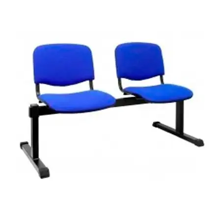 (B2ARAN229) PIQUERAS Y CRESPO BANCADA ISO 2 PLAZAS TAPIZADO ARAN AZUL