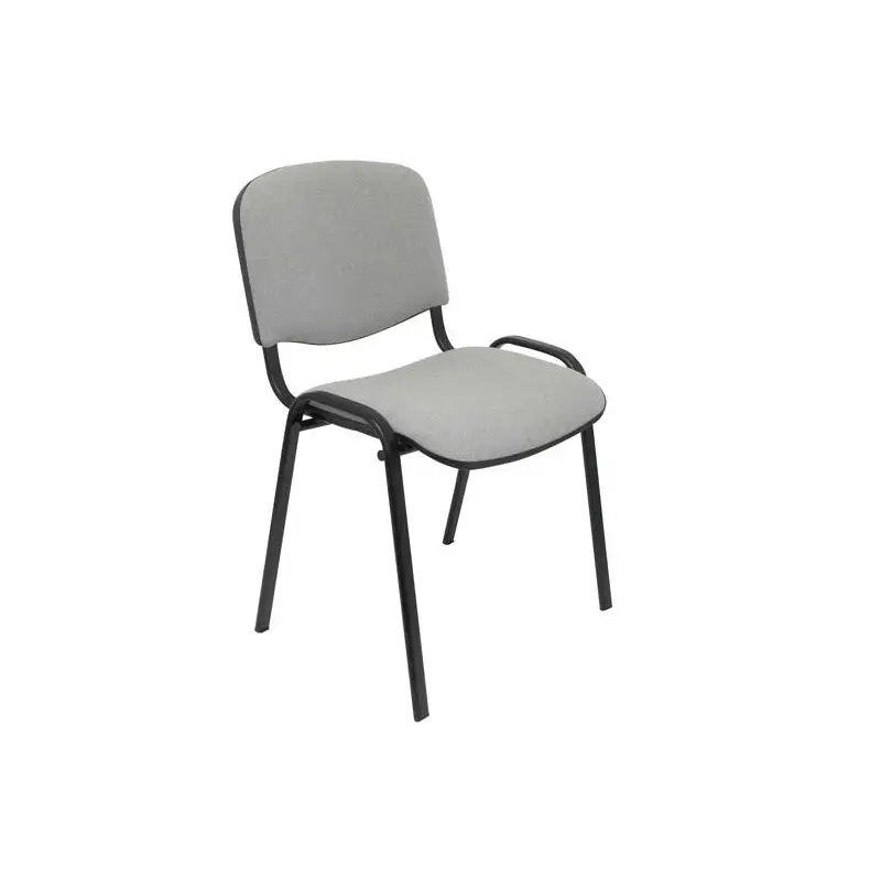 (PACK126PTNA40) PIQUERAS Y CRESPO PACK DE 1 SILLA FIJA APILABLE ISO TAPIZADA ARAN GRIS