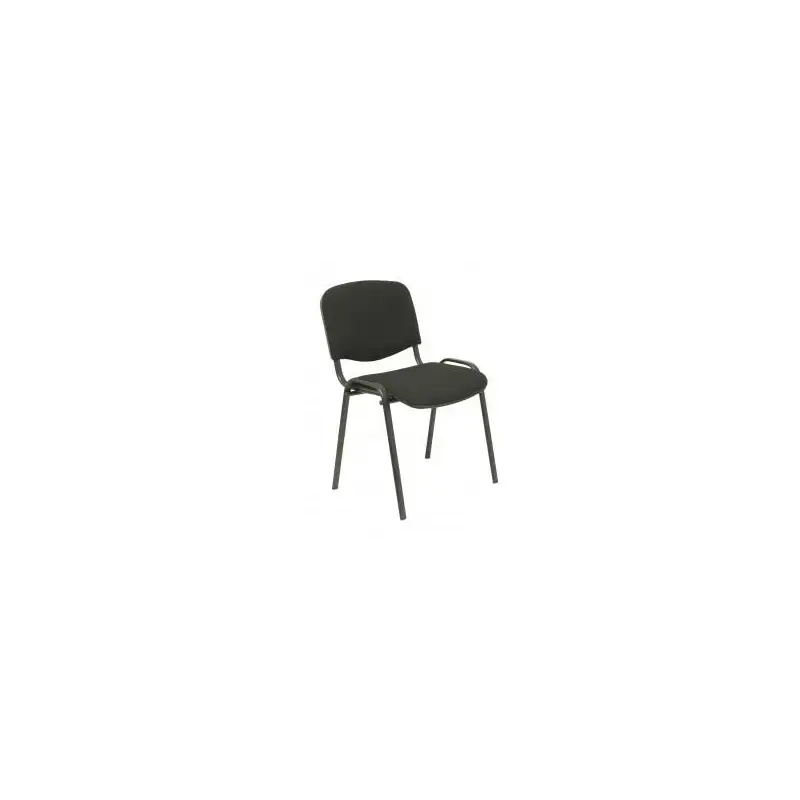 (PACK226PTNA840) PIQUERAS Y CRESPO PACK DE 2 SILLAS FIJAS APILABLES ISO TAPIZADA ARAN NEGRO