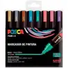 (182634680) POSCA MARCADOR PC-5M/8C PINTURA NO PERMANENTE PUNTA BALA 1