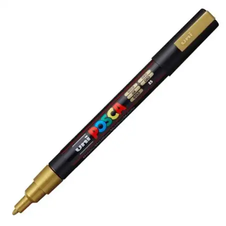 (284729000) POSCA MARCADOR  PC-3M PUNTA CÓNICA 0