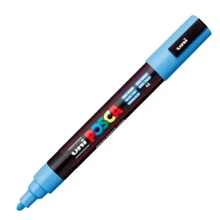 (286716000) POSCA MARCADOR  PC-5M NO PERMANENTE PUNTA FORMA DE BALA 1