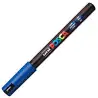 (289835000/317859000) POSCA MARCADOR  PC-1MR NO PERMANENTE PUNTA EXTRAFINA 0.7MM AZUL