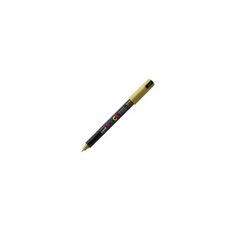 (289876000/317891000) POSCA MARCADOR  PC-1MR NO PERMANENTE PUNTA EXTRAFINA 0.7MM ORO