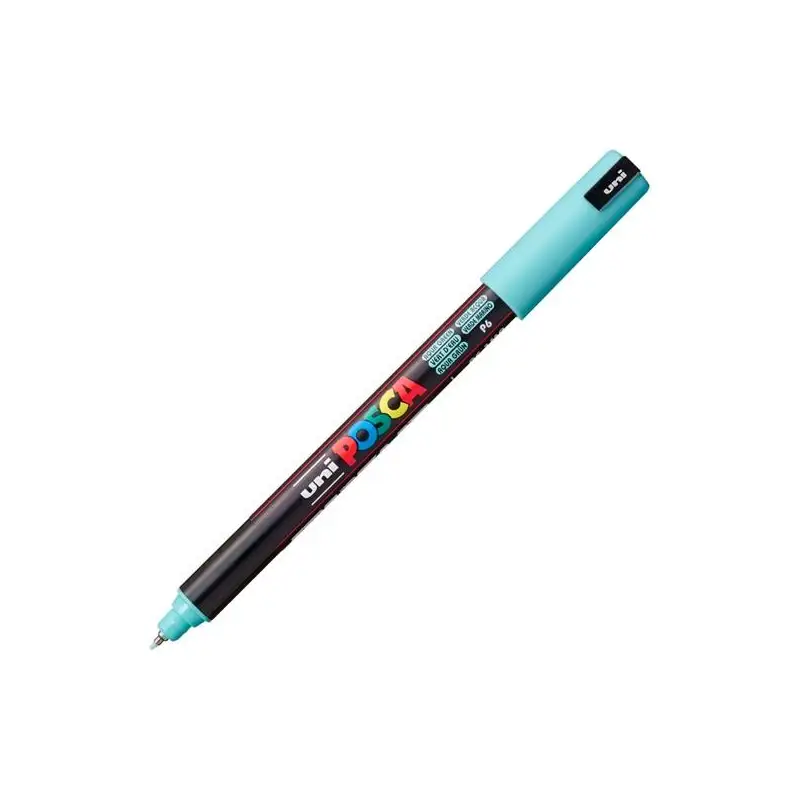 (289926000/317941000) POSCA MARCADOR  PC-1MR NO PERMANENTE PUNTA EXTRAFINA 0.7MM VERDE MARINO