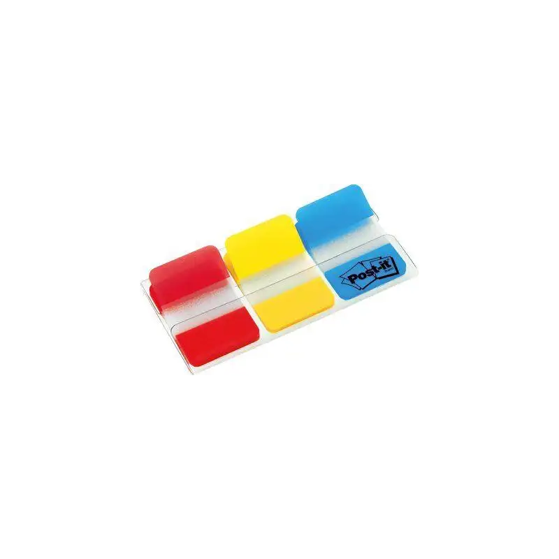 (7000146810) POST-IT INDEX RIGIDO ROJO AZUL AMARILLO - 3 DISPENSADORES STD 3X22