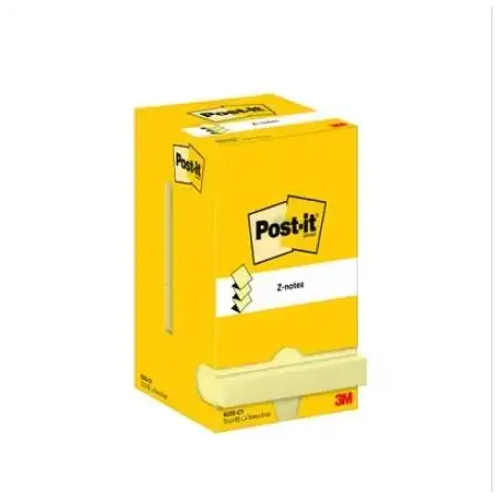 (7100290167) POST-IT BLOCS Z-NOTAS 100 HOJAS CANARY YELLOW 76X76  -PACK 12-