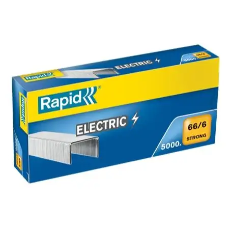 (24867800) RAPID GRAPAS STRONG 66/6 ELECTRIC GALVANIZADAS -CAJA DE 5000-