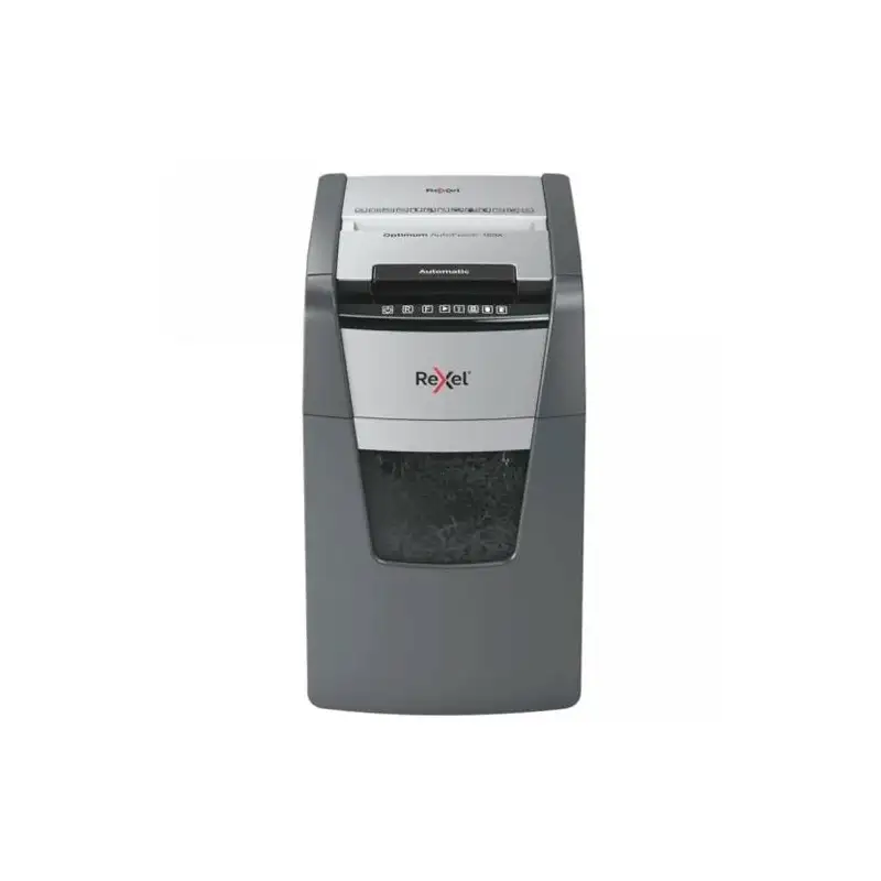 (2020150XEU) REXEL DESTRUCTORA AUTOMÁTICA OPTIMUM AUTOFEED 150X AUTOALIMENTACIÓN C/PARTÍCULAS P-4 NEGRO