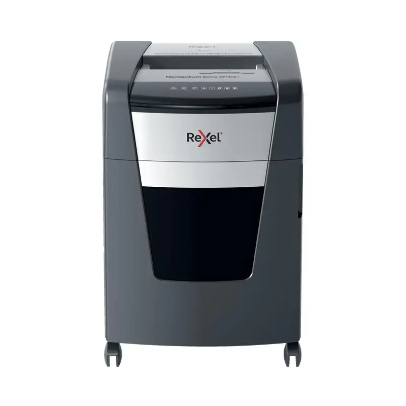 (2021418XEU) REXEL DESTRUCTORA MODELO MOMENTUM X418+ NEGRO/PLATA