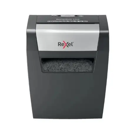 (2104569EU) REXEL DESTRUCTORA MANUAL MOMENTUN X406 CORTE CONFETI 4X30MM - HASTA 6 HOJAS A LA VEZ - NEGRO