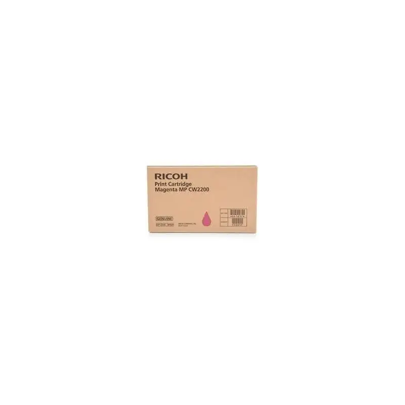 (841637) RICOH CARTUCHO DE TINTA MAGENTA MULTIFUNCIONAL PLANOS COLOR MP CW2200SP