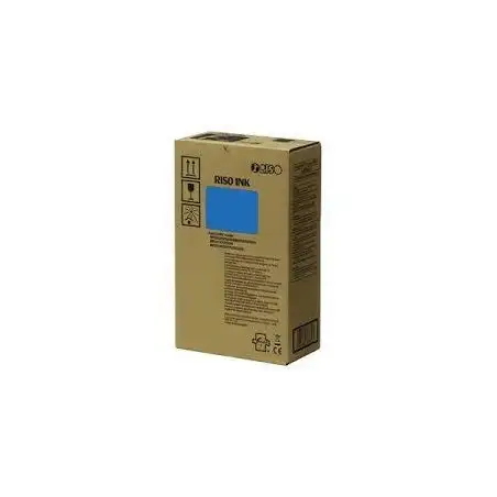 (S-8123E) RISO TINTA AZUL MEDIO SERIE MF/SF/ZE (PACK 2) (SUSTITUYE A S6940E Y S7198E)