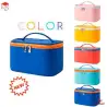 (BT-001) ROYMART NECESER DE MANO COLECCIÓN COLORS LOVE CON ASA C/SURTIDOS