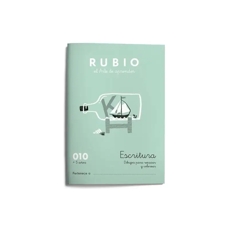 (C010) RUBIO CUADERNO DE ESCRITURA 010