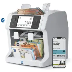 (112-0755) SAFESCAN CONTADORA DE VALOR DE BILLETES Y CLASIFICADORA - MODELO 2985-SC