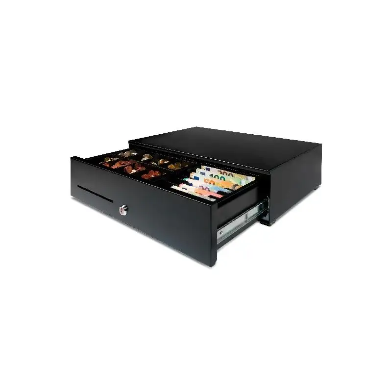 (121-0565) SAFESCAN CAJÓN PORTAMONEDAS HD-5030 APERTURA ELÉCTRICA USO INTENSIVO NEGRO
